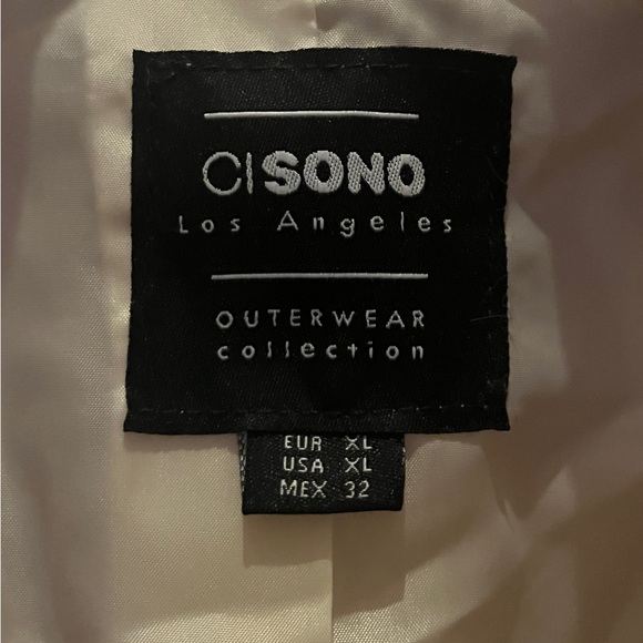 Ci Sono Faux Fur Coat | XL | Vanilla | NWT - Picture 6 of 6